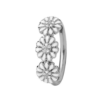 Christina Jewelry & Watches - Marguerite Love Ring - sølv 800-4.4.A